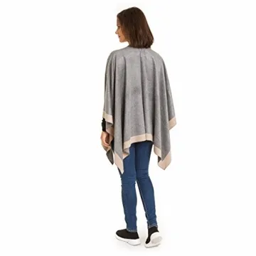 MELIFLUOS Women's Shawl Poncho for All Seasons