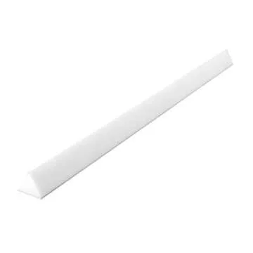 Spyderco White Ceramic Sharpening File Set - Fine Grit for Detail Work with Suede Pouch