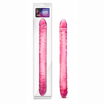 Blush Novelties 18" inch Double Ended Realistic Dildo for DP, 1.6" Width for Couples, Sex Toys for A...