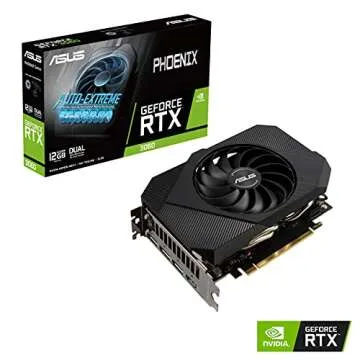 ASUS Phoenix NVIDIA GeForce RTX 3060 V2 Gaming Graphics Card with Auto-Extreme Technology