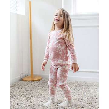 VAENAIT BABY Girls 100% Cotton Pajamas Set - Comfort & Safety