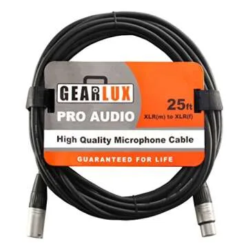 Audio-Technica AT2035 Cardioid Condenser Microphone Bundle with Pop Filter, XLR Cable, and Austin Bazaar Polishing Cloth