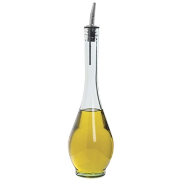 TableCraft H931 Siena Stylish Glass Oil Dispenser 16 Oz