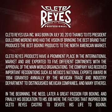 CLETO REYES Training Boxing Gloves – Classic Red