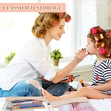 Waterproof Clear Zipper Pouch Set for Makeup & Travel Essentials