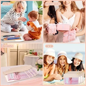 Waterproof Clear Zipper Pouch Set for Makeup & Travel Essentials