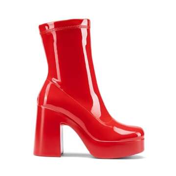 Stylish DREAM PAIRS Gogo Ankle Boots for Fashion Lovers