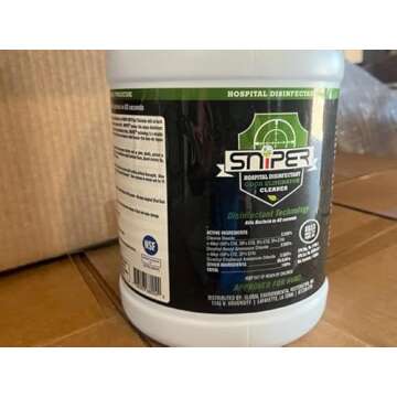 SNiPER Hospital Disinfectant, Odor Eliminator & All-Purpose Cleaner, 1 Gallon