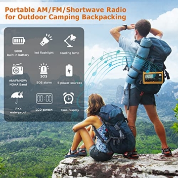 Reliable NOAA Weather Radio for Safety and Adventure