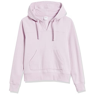 Stylish Amazon Essentials Women's V-Neck Hooded Sweatshirt