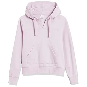 Stylish Amazon Essentials Women's V-Neck Hooded Sweatshirt