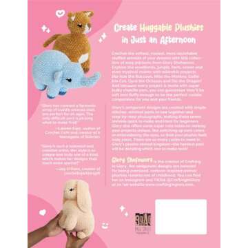 Cuddly Crochet Plushies: 30 Patterns for Adorable Animals You'll Love to Snuggle