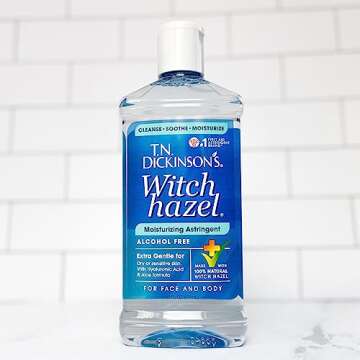 T.N. Dickinson's Witch Hazel Alcohol-Free Moisturizing Astringent, Made with 100% Natural Witch Hazel 16 oz