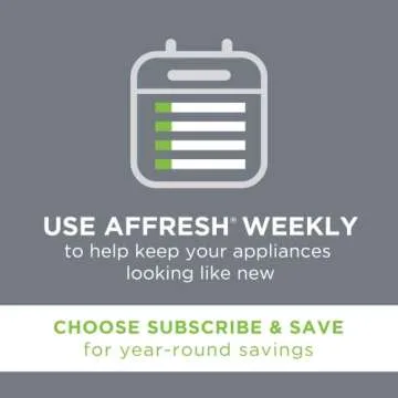 Streak-Free Shine with Affresh Stainless Steel Cleaner