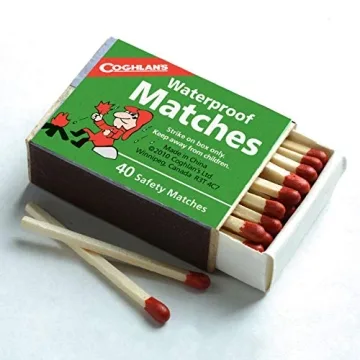 Coghlan's Waterproof Matches for Outdoor Safety and Reliability