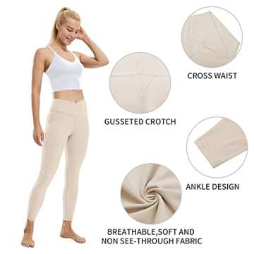 Crossover Yoga Leggings for Stylish Active Life