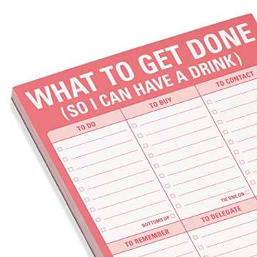 Knock Knock To Do List Notepad for Fun Organization