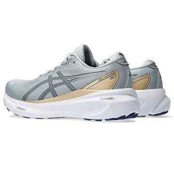 ASICS Women's Gel-Kayano 30 Running Shoes, 8, Piedmont Grey/Steel Grey