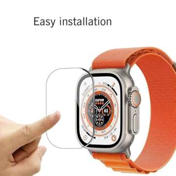 Ailun Apple Watch Ultra Screen Protector - Touch Sensitive & Clear