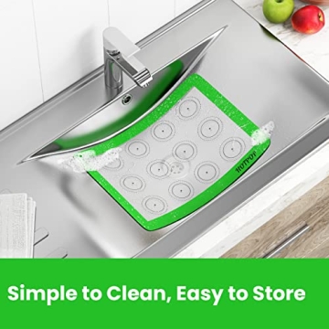 HOTPOP Silicone Baking Mats - Non-Stick, Heat Resistant