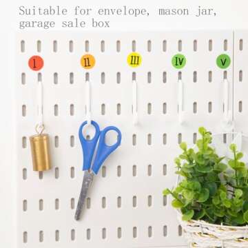 Koogel 3360PCS Colorful Dots Stickers, 3/4" Color Coding Labels, 12 Color Circle Stickers Round Labeling Stickers for Office Classroom