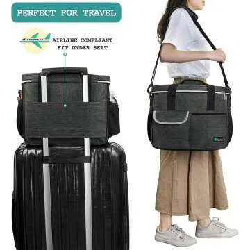 PetAmi Dog Travel Bag for Weekend Getaways