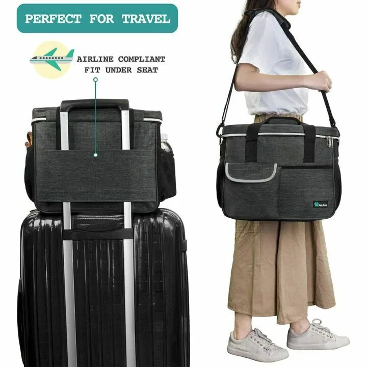PetAmi Dog Travel Bag for Weekend Getaways