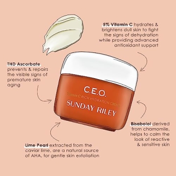 Sunday Riley Vitamin C Hydration Cream Radiant Skin