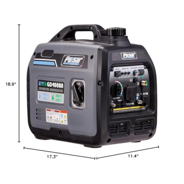 Pulsar 4000W Dual Fuel Generator for All Power Needs