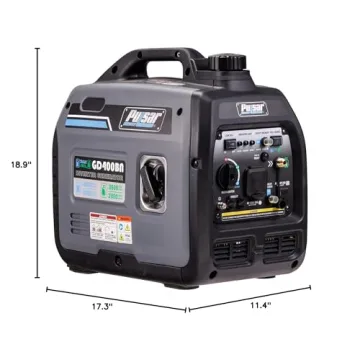 Pulsar 4000W Dual Fuel Generator for All Power Needs