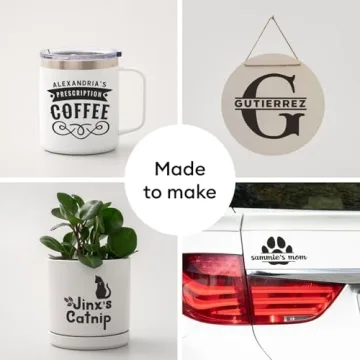 Cricut Premium Permanent Glossy Vinyl Roll for Crafting