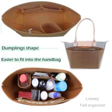 Lckaey Bag Organizer for Longchamp Le Pliage Handbags