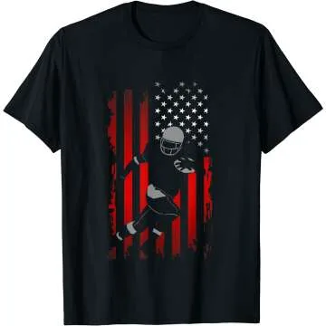Stylish American Football T-Shirt for Fans - Show Your Team Spirit!