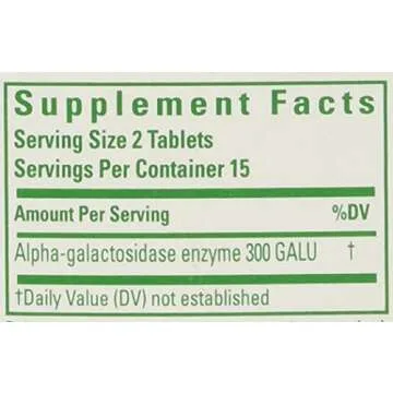 Beano Tablets, 30-Count