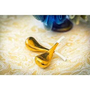 Floraison Unbreakable Stainless Steel Magic Cooling Beauty Facial Sticks for Face, Neck & Body Cryo Sticks & Cold Roller for face Puffiness & Wrinkles, Wine-Chilling Wands