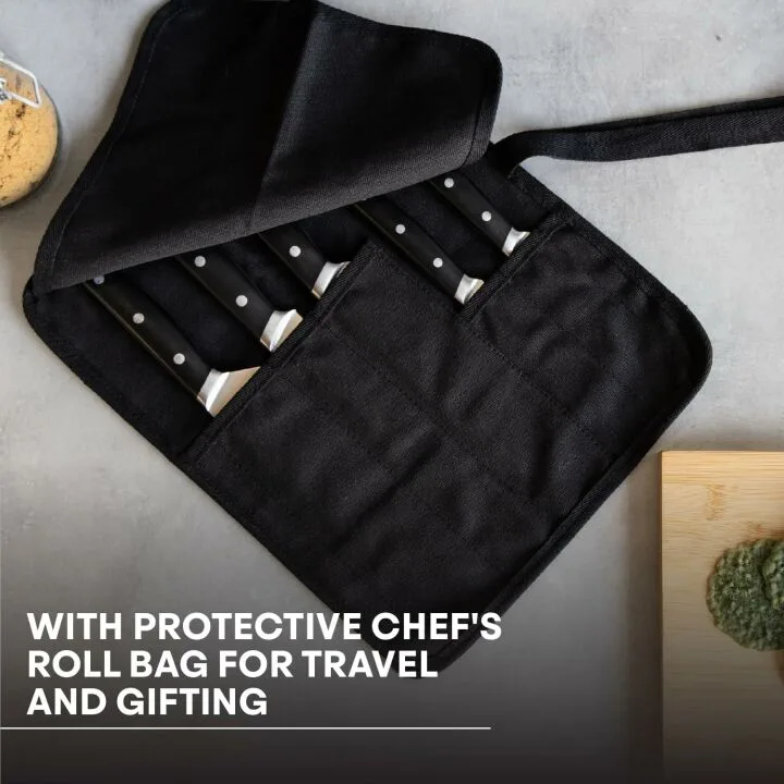 MasterChef 5-Piece Knife Set with Carry Bag