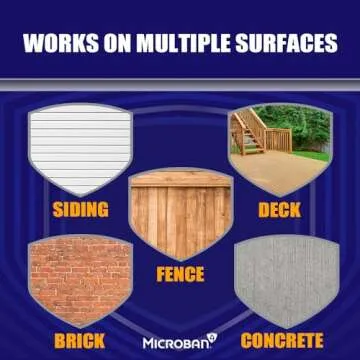 Microban Outdoor Surface Care for Instant Cleaning