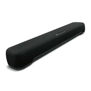 Yamaha Audio SR-C20A Compact Sound Bar with Built-in Subwoofer and Bluetooth, Black