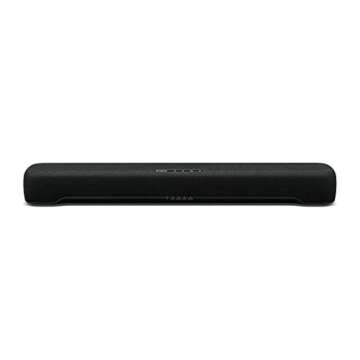 Yamaha Audio SR-C20A Compact Sound Bar with Built-in Subwoofer and Bluetooth, Black