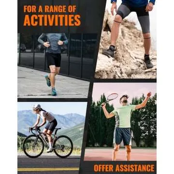 GREBIKE Patella Band for Knee Pain Relief, Patellar Tendon Support Strap for Tennis, Running, Jumpers, Soccer, Basketball and Hiking, Breathable & Lightweight Patella Stabilizer Knee Strap Brace Support for Women and Men, 2 PACK with Storage Bag (Black)