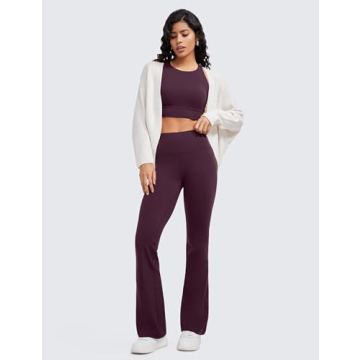 CRZ YOGA Women’s Flare Pants - Ultra Soft & Stylish