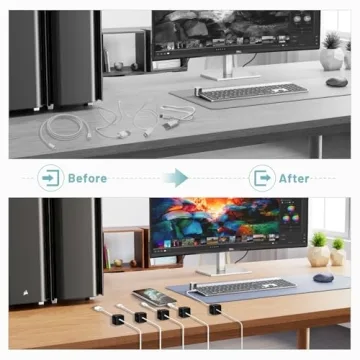 Znben Magnetic Cable Organizer for Neat Wiring Solutions