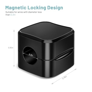 Znben Magnetic Cable Organizer for Neat Wiring Solutions