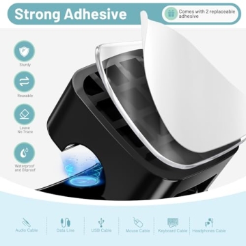 Znben Magnetic Cable Organizer for Neat Wiring Solutions