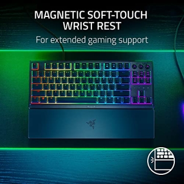 Razer Ornata V3 TKL Gaming Keyboard with RGB Lighting