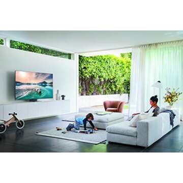 SAMSUNG 75-inch Class QLED Q90T Series - 4K UHD Direct Full Array 16X Quantum HDR 16X Smart TV with Alexa Built-in (QN75Q90TAFXZA, 2020 Model)