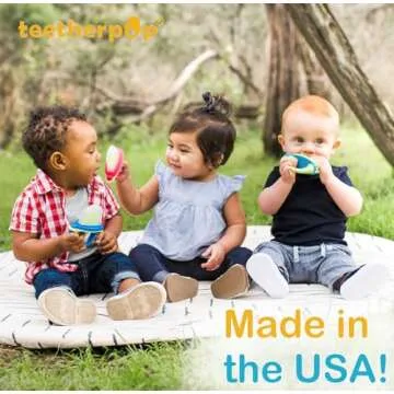 Teetherpop Silicone Teether for Soothing Relief and Fun Popsicles