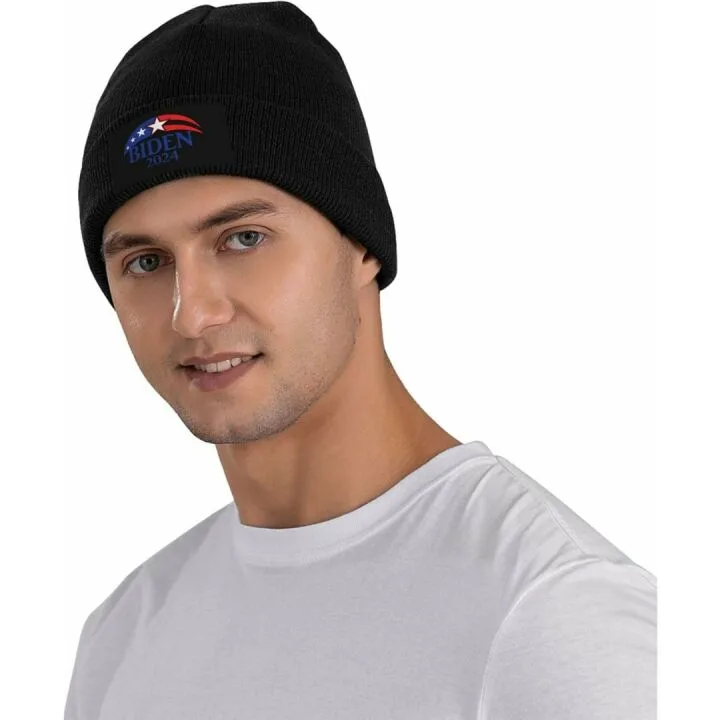 Joe Biden 2024 Beanie - Soft Slouchy Knit Hat