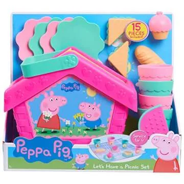 Just Play Peppa Pig Let's Have a Picnic Set for Kids