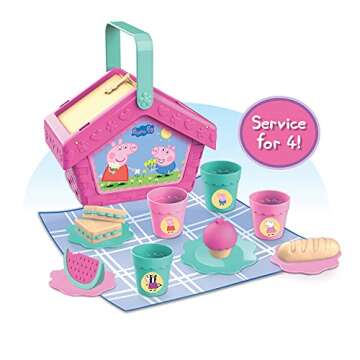 Just Play Peppa Pig Let's Have a Picnic Set for Kids